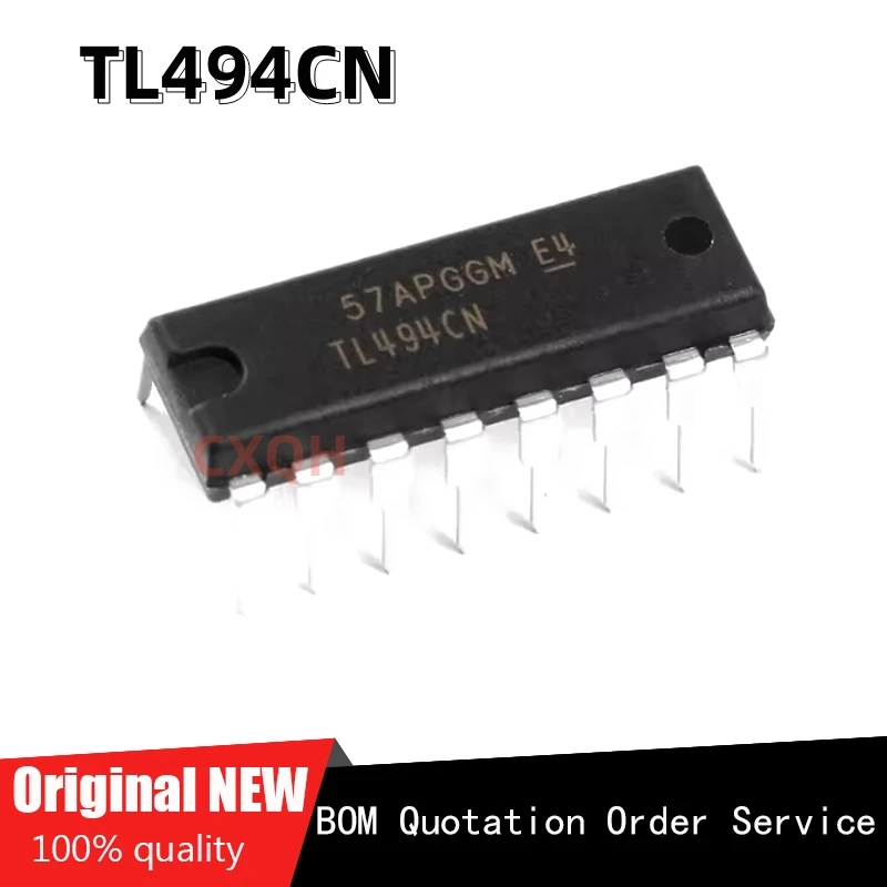 5vnt/lotas 100% Nauja TL494CN TL494 TL494C DIP-16 mikroschemų rinkinys IC Original