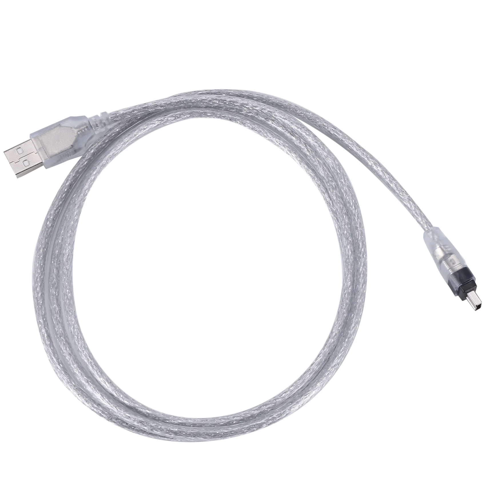 1.5M USB į IEEE 1394 4 Pin Firewire DV adapterio kabelio keitiklis kompiuterio kamerai