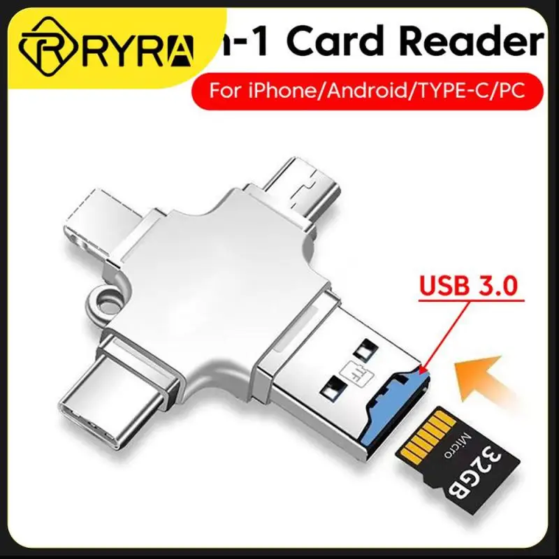 1 kortelių skaitytuvo kortelių adapteris USB 3.0 į USB kortelių skaitytuvą OTG Adaptador USB tipo adapteriui