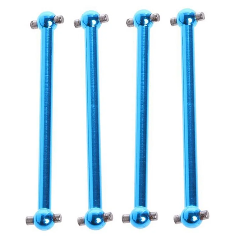 4Pcs for WLtoys A979 Parts Upgrade F/R Metal Dogbone A959-07 for A949 A959 A969 K929 Himoto E18 Spino HSP 1:18 RC Car