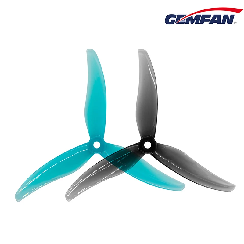 8 poros Gemfan Hurricane 5536 5.5X3.6X3 3-Blade PC Propeller for RC FPV 5.5inch Freestyle Drones DIY Parts