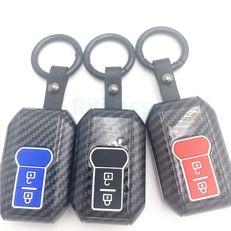 ABS automobilinio rakto dangtelio dėklas Suzuki New Swift 2017 2019 2020 Wagon R Monopoly Type 3c 2 Button Remote Keyless Holder Protection