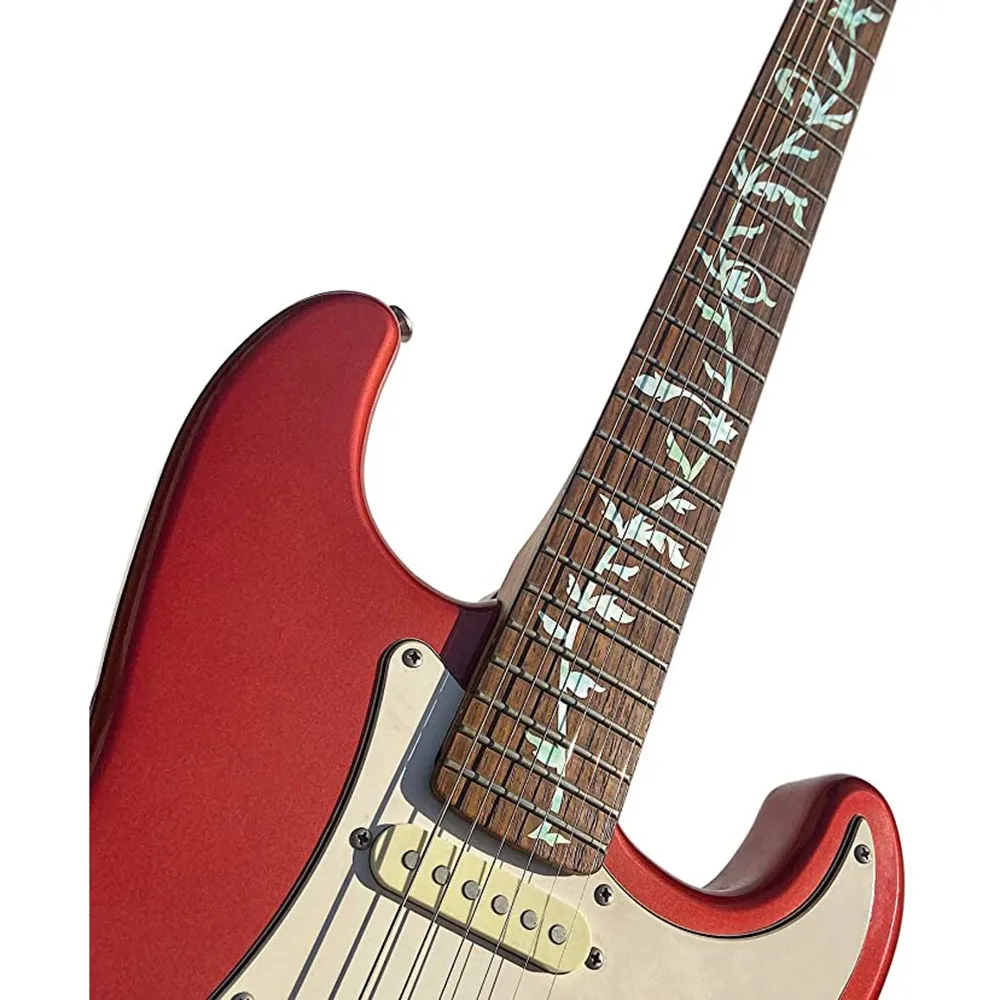 Akustinė gitara Itin plonas lipdukas Gyvybės medis Gitaros boso įdėklo lipdukas Aukštos kokybės dekoravimo fretboard lipdukas Gitaros dalys