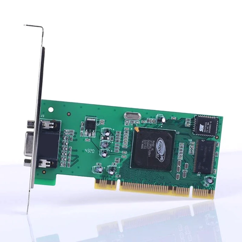 ATI Rage XL 8MB PCI for Express (PCI-E) Vaizdo plokštė 32Bit VGA SDRAM VGA ekranas C
