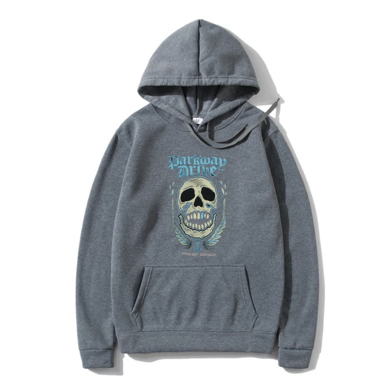 Autentiškas PARKWAY DRIVE Byron Bay Skull logotipas Viršutiniai drabužiai S M L 3XL Metalcore NAUJAS megztinis Šiltas laisvalaikis Mada Vasaros džemperis