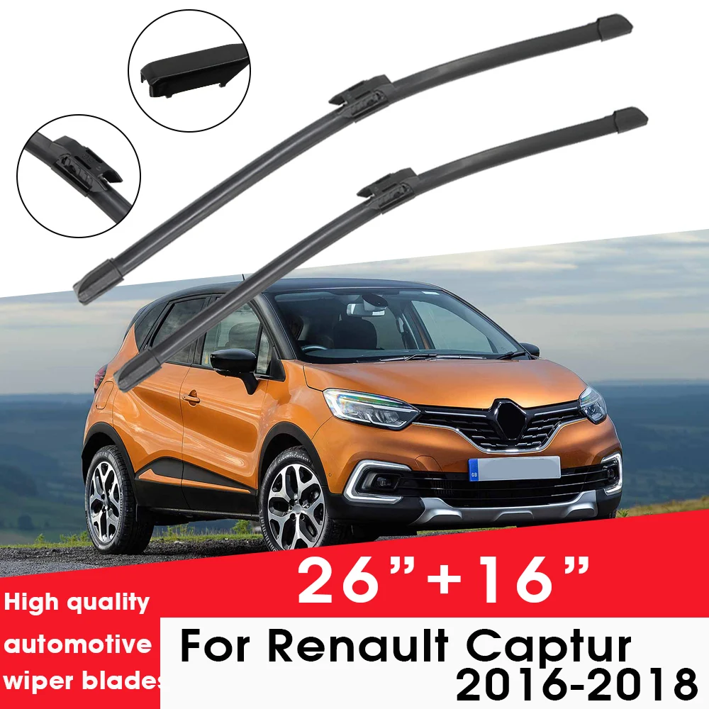 Automobilių valytuvų ašmenys Renault Captur 2016-2018 26