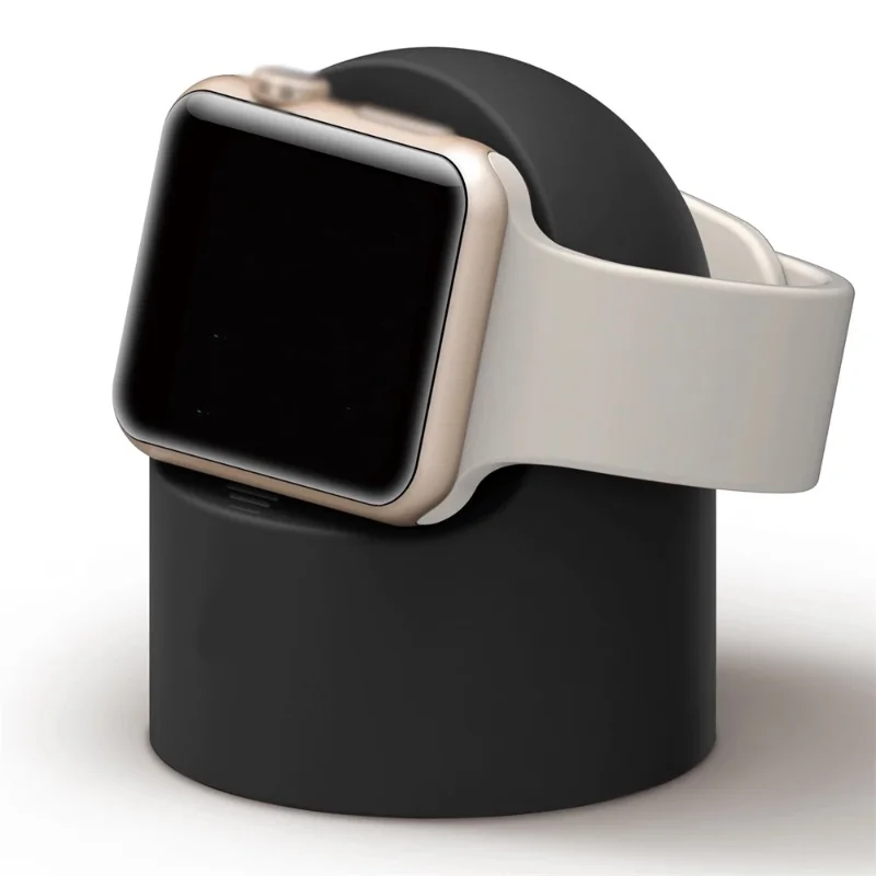Belaidžio įkroviklio stovo laikiklis, skirtas Apple Watch 7 6 5 4 3 2 SE iWatch Band 42mm 38mm 44mm 45mm Charger Dock Base Smartwatch Holder