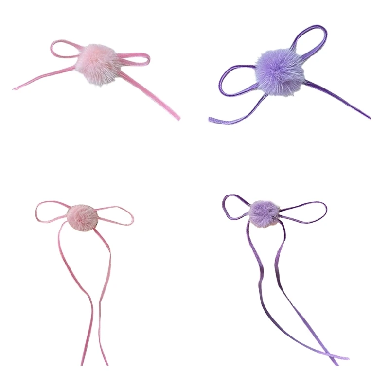 Bow Ribbon Hairclip Versatile Sweet Balletcore Clip Girls Headwear Accessories Dropshipping