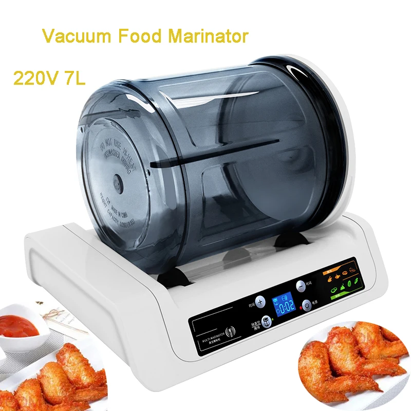 Buitinis automatinis elektrinis vakuuminis maisto marinatas LCD Inteliigent mėsainių marinavimo mašina parduotuvei