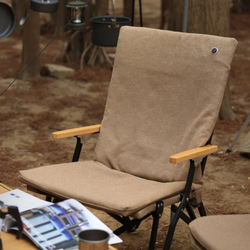Camping Šildomas kėdės užvalkalas Šildoma sėdynės pagalvėlė Viena 5CM storio šilta kėdės pagalvėlė Patogi šilta šildoma kėdės pagalvėlė