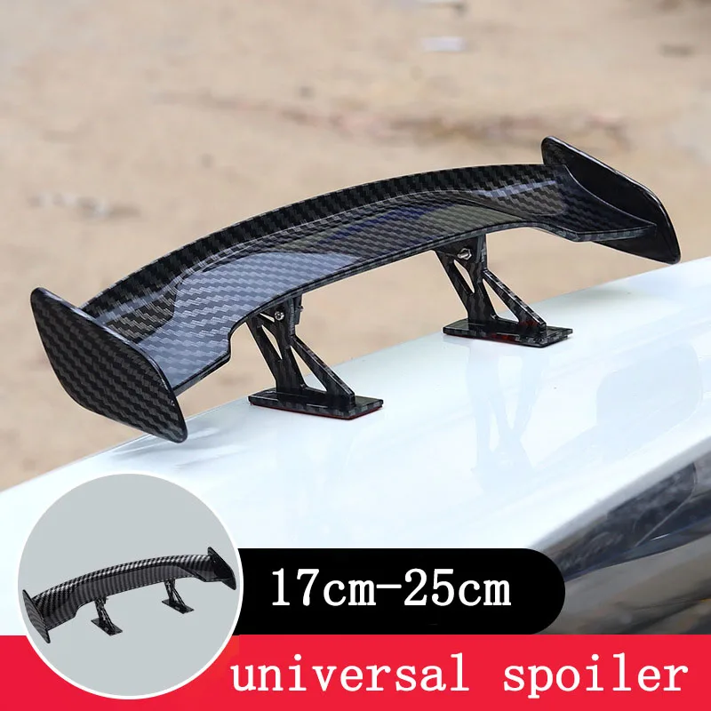 Car Universal Mini Spoiler Mini Tail Wings stiliaus dekoras Suzuki Vitara Tiguan Honda Civic spoileris Mustang spoileris