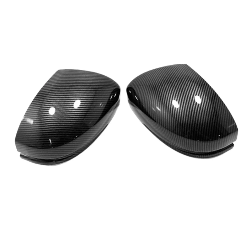 Carbon Fiber ABS galinio vaizdo šoninio veidrodžio juostelių dangtelio apdaila Honda Jazz Fit GK5 2014-2020