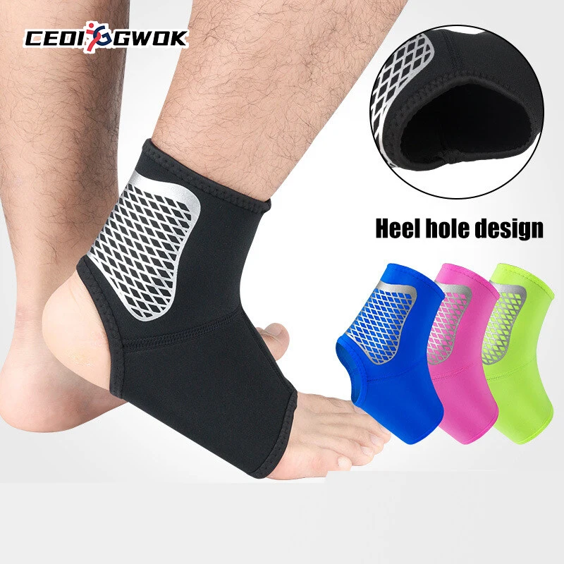 CEOI GWOK Sport Ankle Support Compression Strap Achilles Tendon Brace Heel Sprain Protect Ankle Protection Wrap Foot Protector