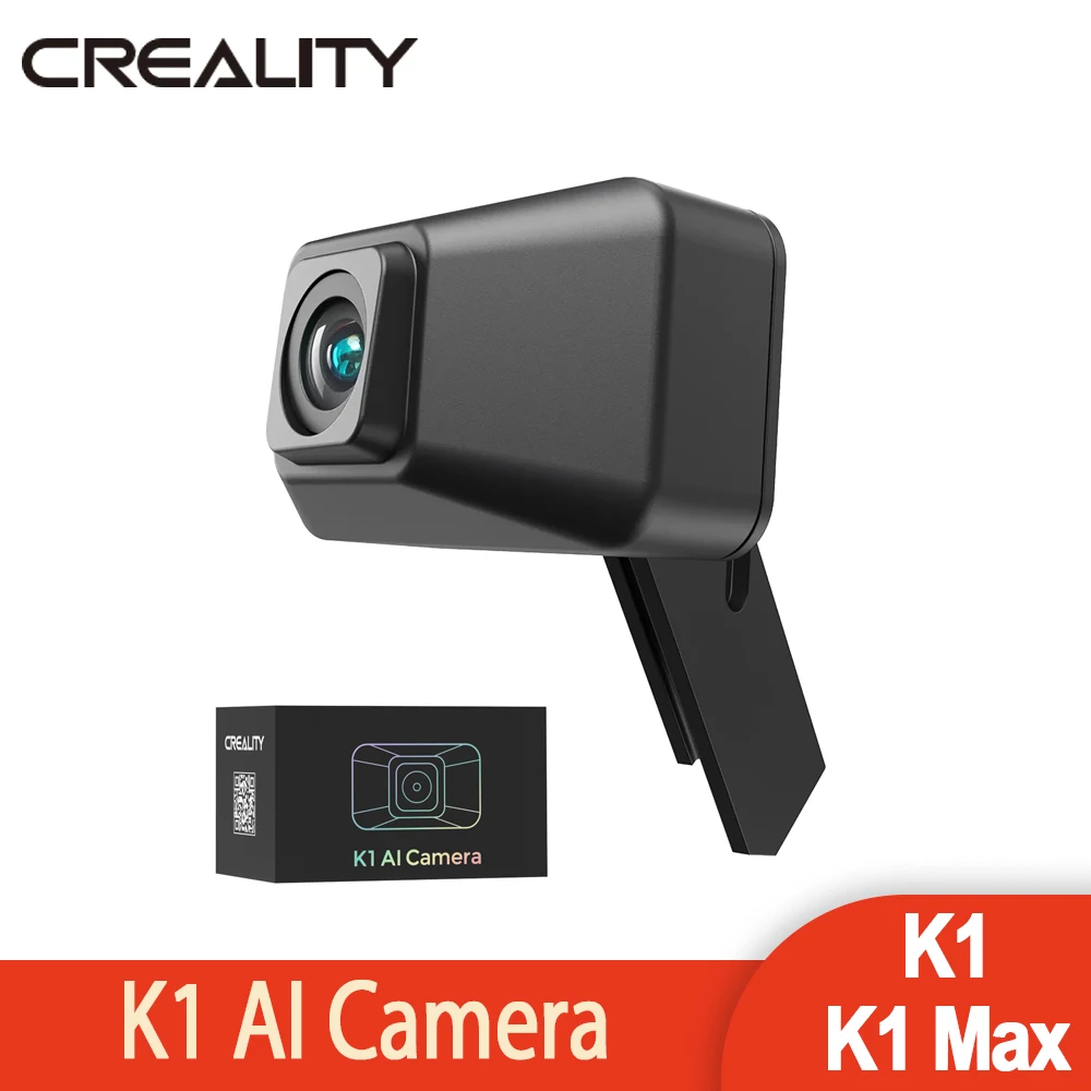 CREALITY K1 AI kamera HD kokybės AI aptikimas Time-lapse filmavimas Lengva įdiegti Creality K1 MAX 3D spausdintuvo priedai