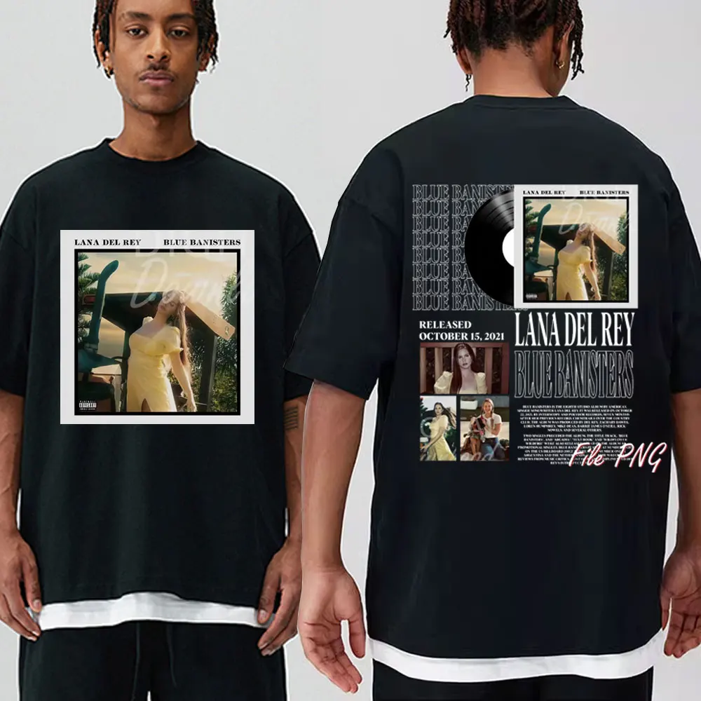 Dainininkė Lana Del Rey Graphics marškinėliai Ultraviolence Music Album marškinėliai Vintage Hip Hop Trumpomis rankovėmis Oversized Streetwear marškinėliai