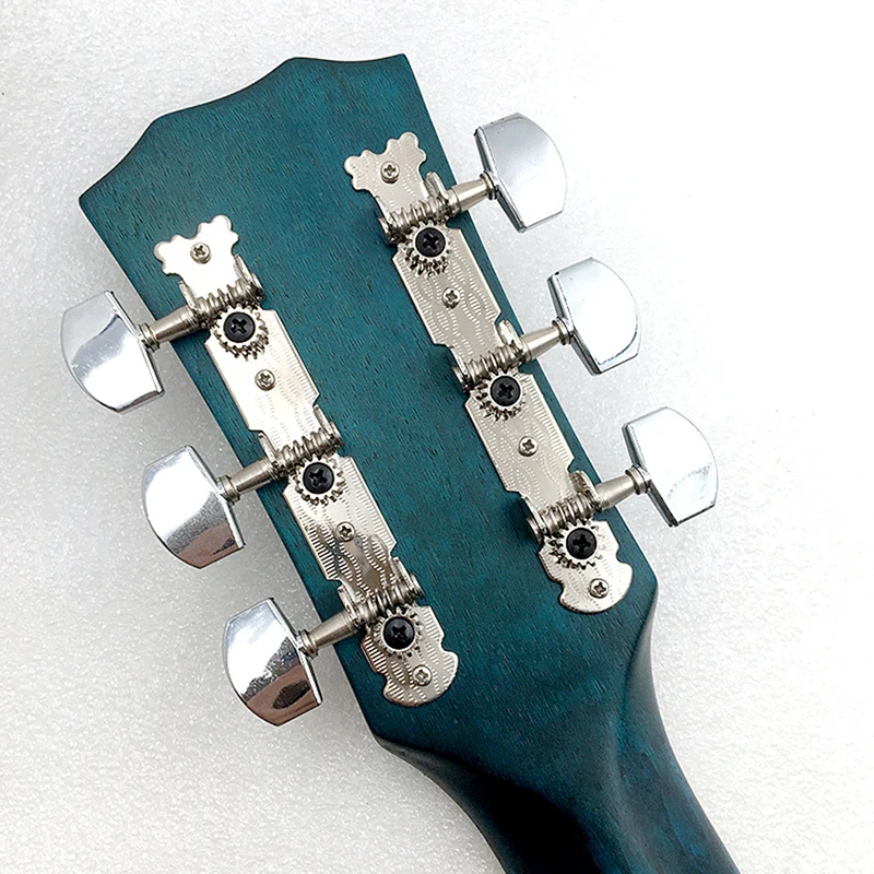 Gitaros imtuvo akordo mygtuko galvutė Patvarus sidabro tiuningo klavišas Klasikiniai priedai Gitaros mygtuko kokybės priedai