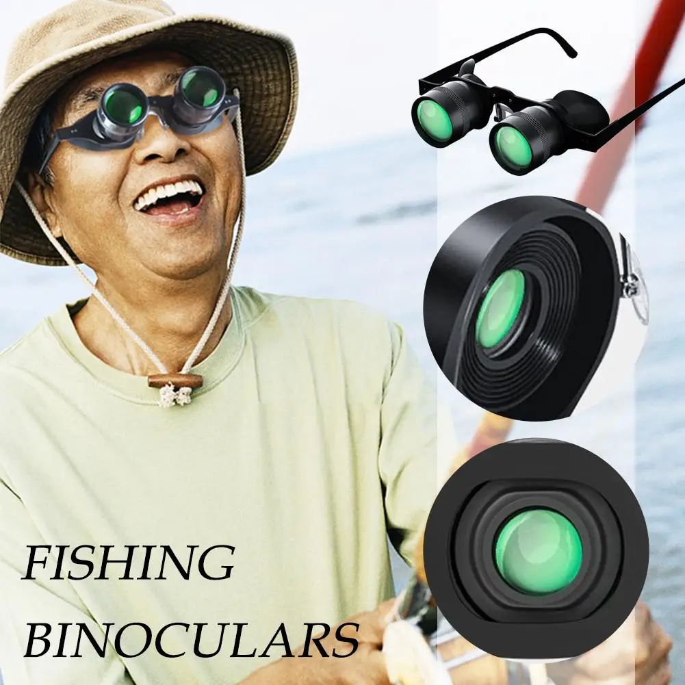 HD Galingi žiūronai žvejybai Teleskopo akiniai Moterys Vyrai Priartinimo didintuvas medžioklei Žygiai Lauko įrankis A5Y5