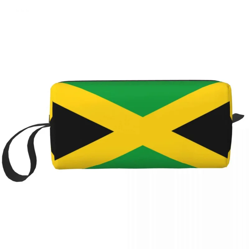 Jamaikos vėliava Makiažo krepšys Kosmetikos krepšys Kelioninis tualeto reikmenų krepšys Organizatorius Saugojimas Piniginė Vyrai Moterys