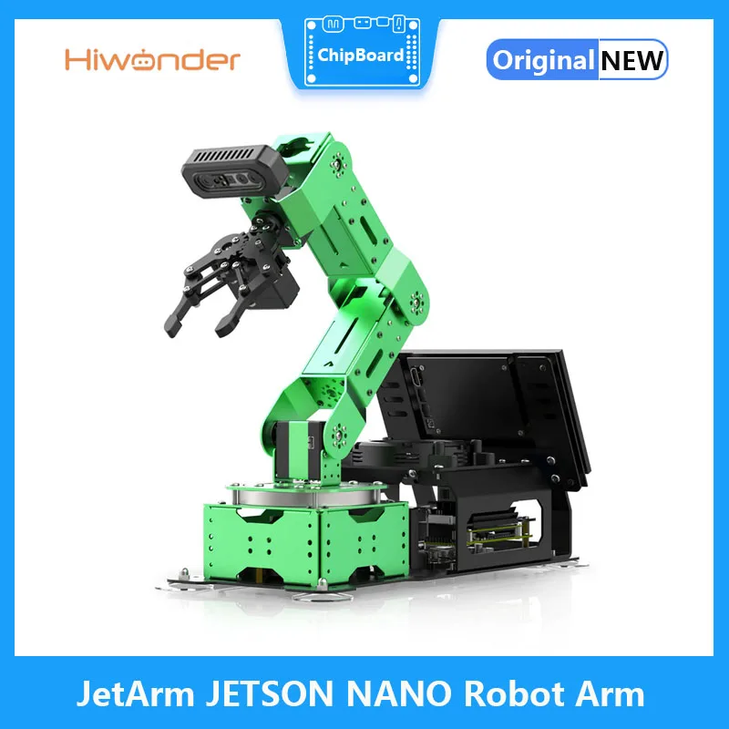 JetArm JETSON NANO Robot Arm ROS Atvirojo kodo regėjimo atpažinimo programos robotas