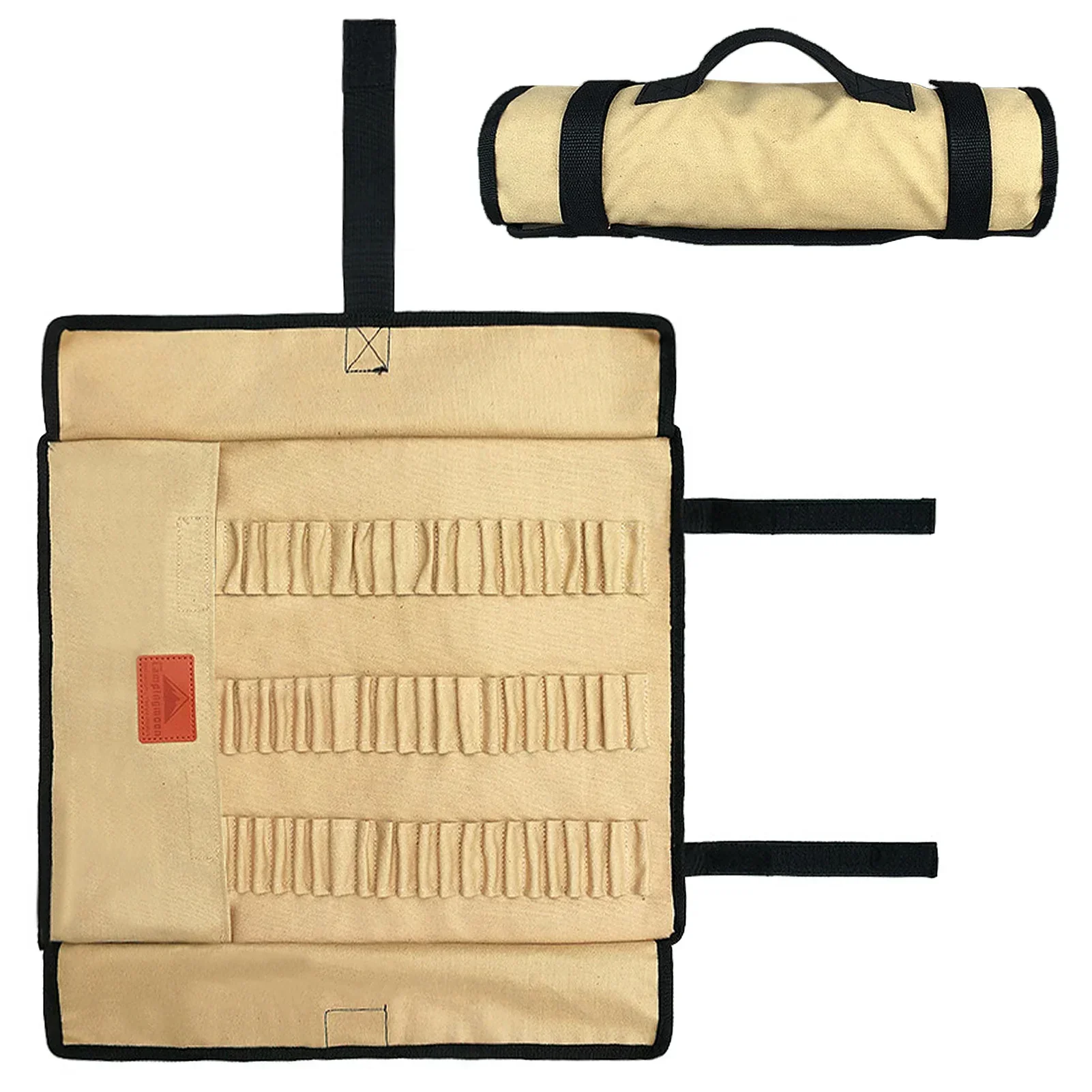 Kempingo kuolo krepšys Tentiniai kaiščiai Laikymo krepšys Tentinis vinys Nešiojimo krepšys stovyklavimui Kuprinė Žygiai pėsčiomis
