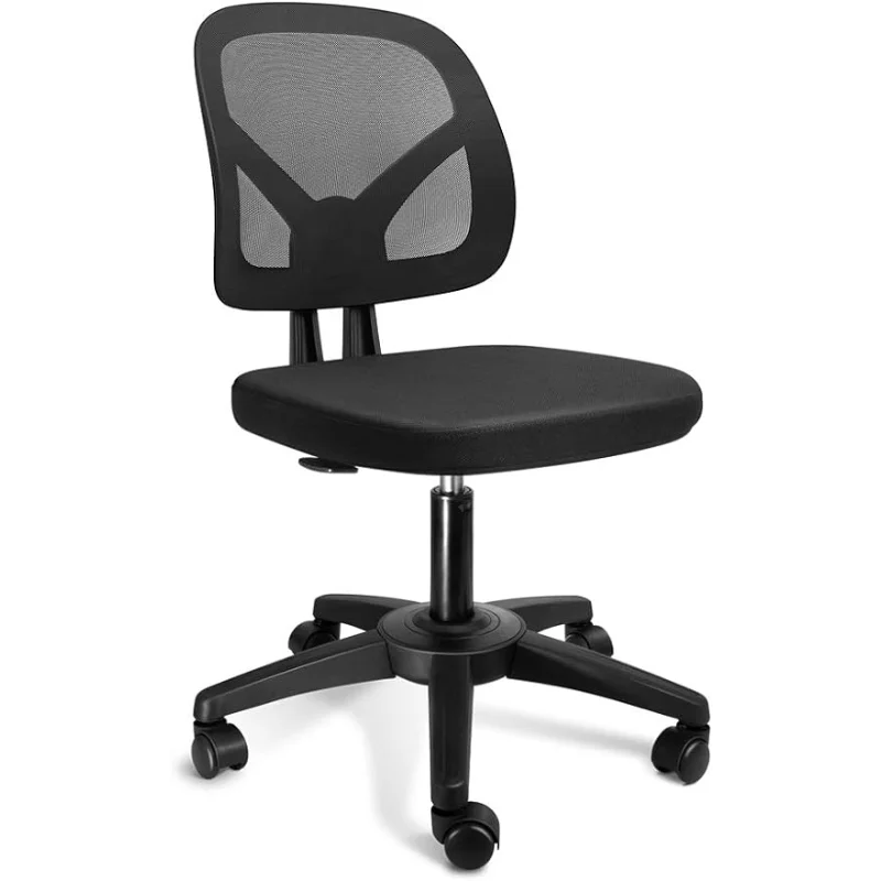 KOLLIEE Mid Back Mesh Home Office Chair, 17.7D x 18.1W x 33.1H in, Juoda
