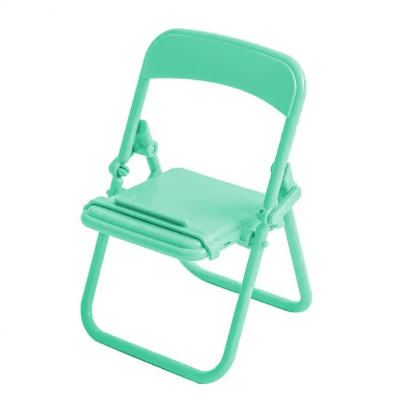 Kėdės reguliuojamas telefono laikiklis Stand Cute Color for iPhone 13 Pro Sulankstomas mobiliojo telefono stovas Stalo laikiklis Universalus tingus laikiklis