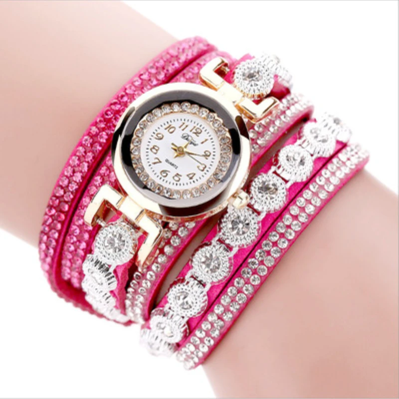 Laikrodis moterims Deimantinės apyrankės Laikrodis Moteriški rankiniai laikrodžiai Casual Fashion Noble Elegant Relogio Feminino часы женские наручные