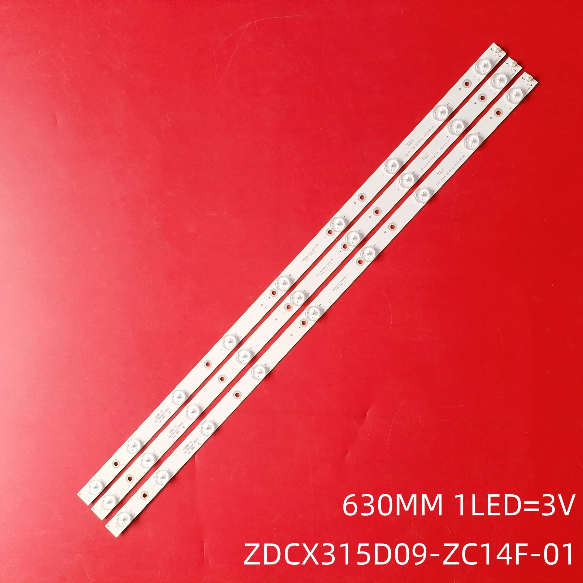 LED foninio apšvietimo juosta, skirta ZDCX315D09-ZC14F-01 303CX315034 Izumi TLE32D190B BBK 32LEM-1005/T2C 32LEM-1010/T2C LED-3230 LED-3238