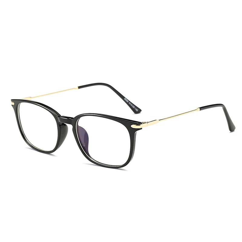 MAXJULI Kvadratas Mėlyna šviesa Blokuojantys akiniai Rėmeliai moterims Vyrai Metaliniai optiniai akiniai Kompiuteriniai akiniai UV apsauga 6036