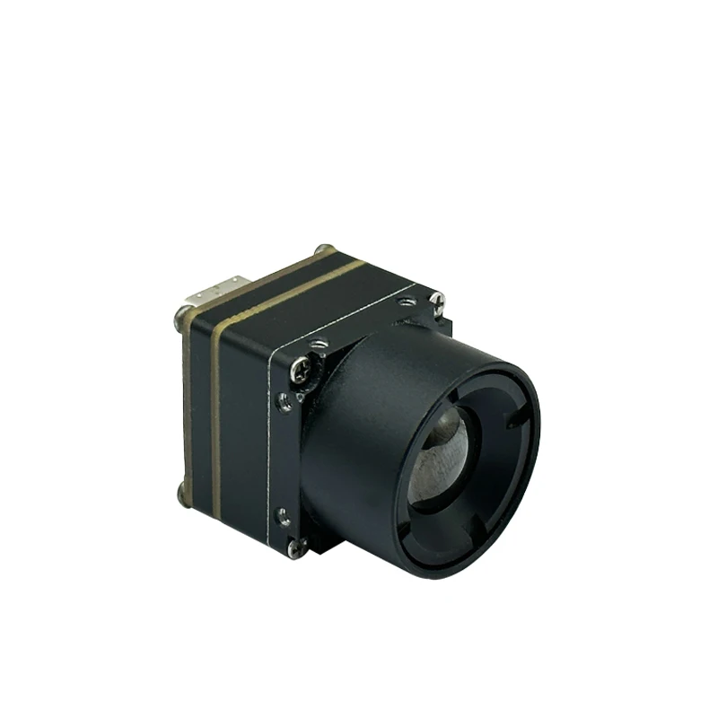 Mini termovizorinė kamera 20 * 20 * 21mm Lengvas 256 * 192 infraraudonųjų spindulių naktinis matymas LWIR termovizoriaus modulio USB sąsaja