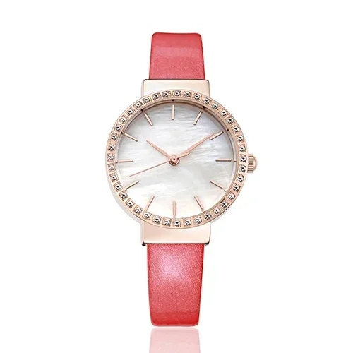 Moterų mados prekės ženklo rankiniai laikrodžiai lady quartz casual watchs lady clocks