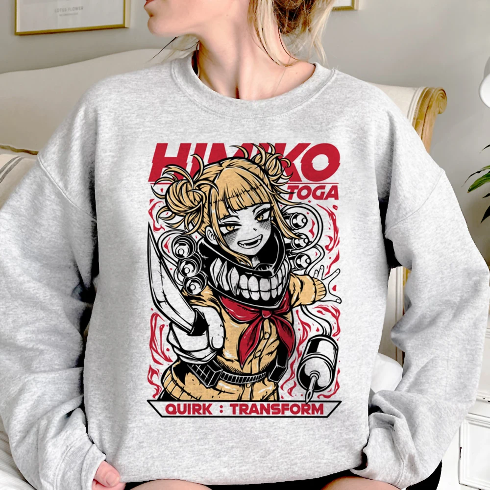 My Hero Academia hoodies women Fleece anime streetwear estetinis traukia moterišką anime megztinį