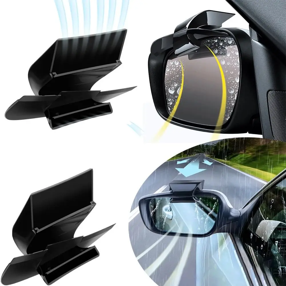Naujas vandeniui atsparus automobilio galinio vaizdo veidrodėlis Apsauga nuo lietaus antakių blizgesio Universalūs automatinio veidrodžio skydeliai Nuo lietaus Patvarūs priedai