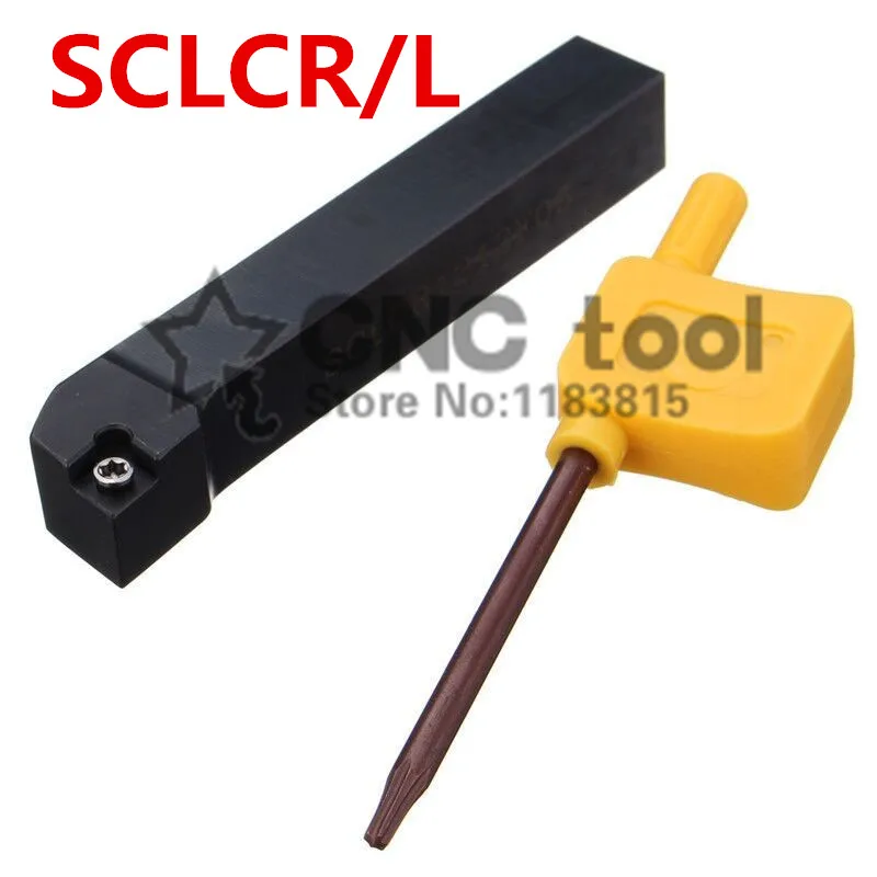 Nemokamas pristatymas SCLCR1616H09/SCLCL1616H09 SCLCR2020K09/SCLCL2020K09 SCLCR2020K12/SCLCL2020K12 Išorinis tekinimo įrankio laikiklis SCLCR/L