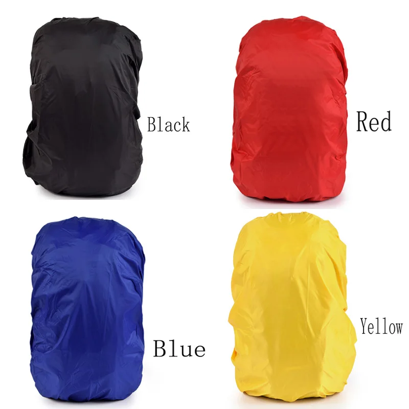 Neperšlampamas lietaus dangtelio kuprinės lietpalčio kostiumas, skirtas 18-25L žygių lauko krepšio kuprinės dėklui