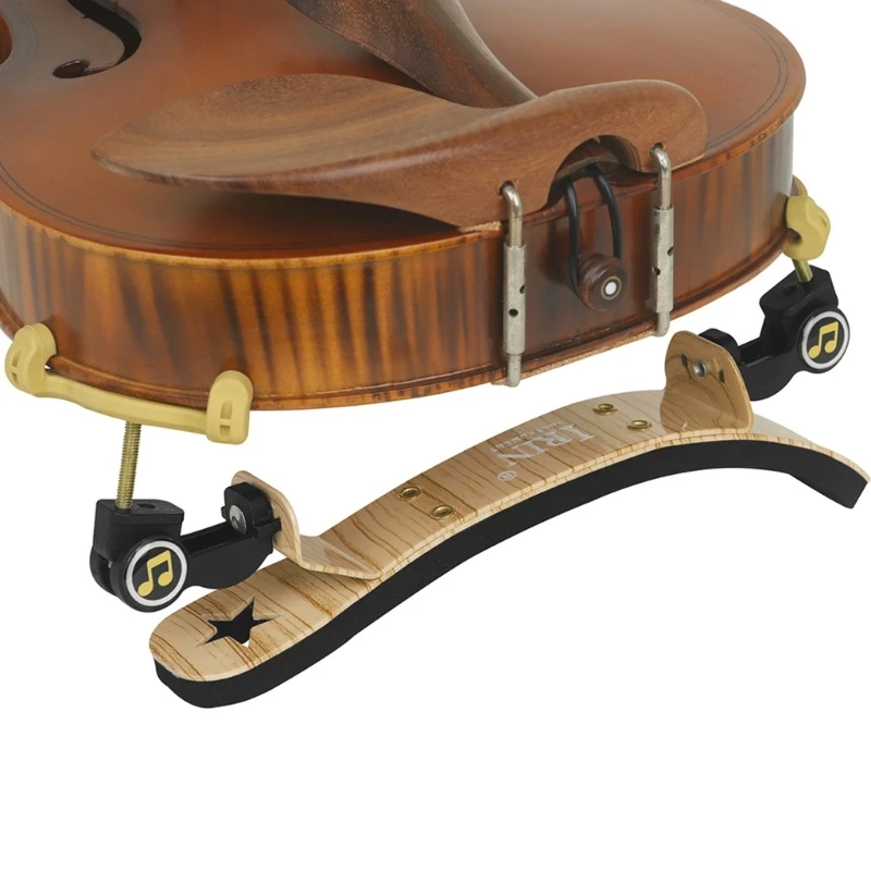 Smuiko pečių atrama Aliuminis Smuikas Pečių minkštas padas Smuiko dalis 4/3 4/4 Dydis Sulankstomos & Reguliuojamo aukščio kojos