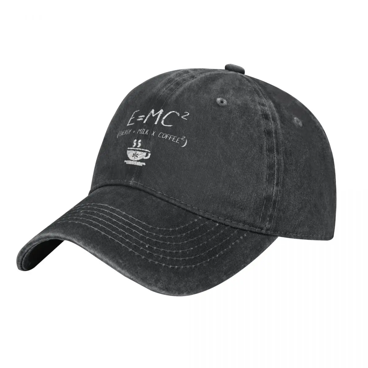 Summer Cap Sun Visor Coffee Is Energy Classic Hip Hop Caps E=MC2 Cowboy Hat Peaked Hats