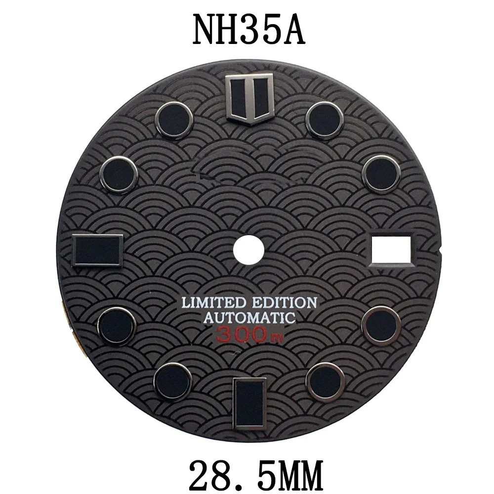 Tinka NH35A NH36A mechaniniam judėjimui 28.5MM ciferblato nardymo laikrodžio modifikavimo priedai