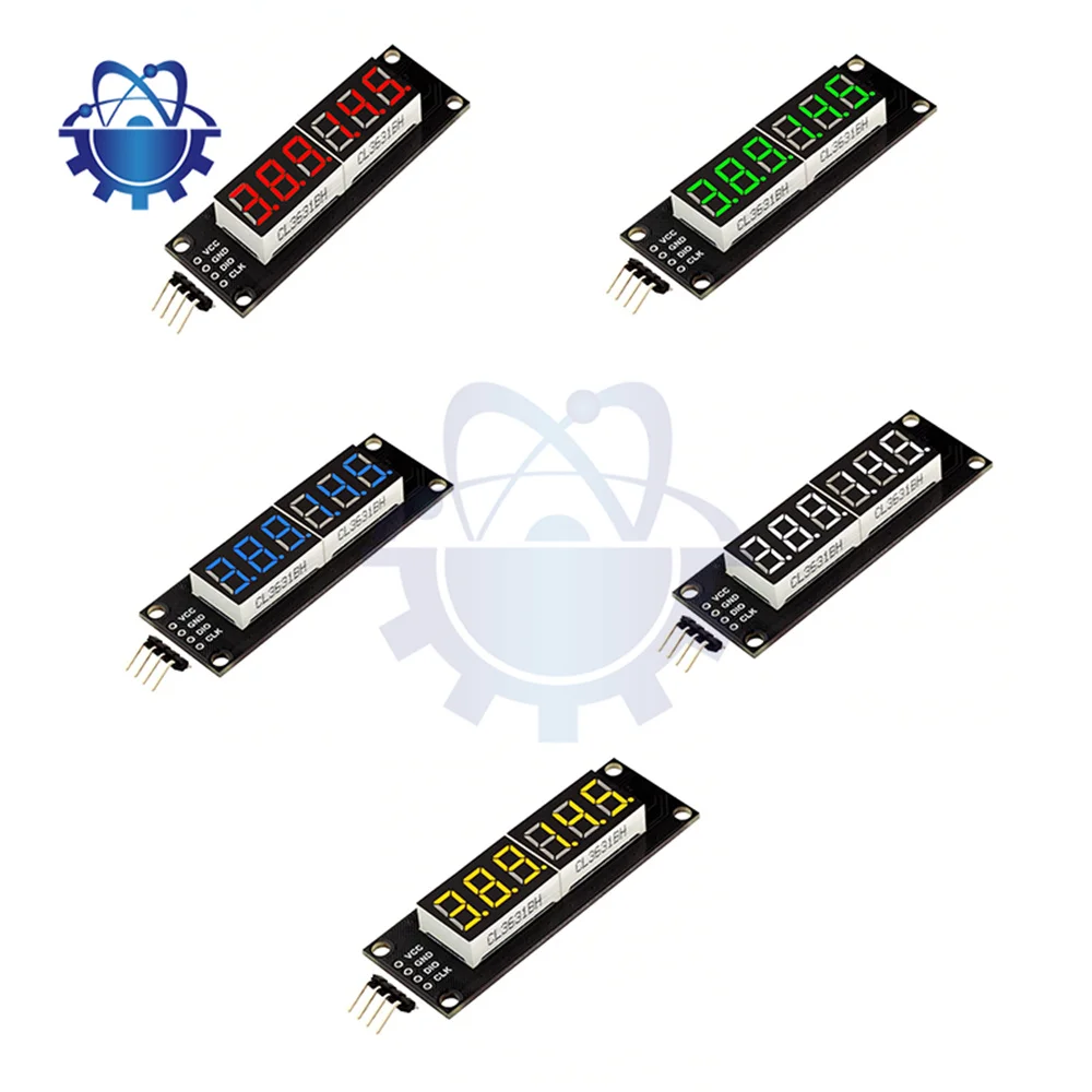 TM1637 ekranas 6 bitai 7 segmentai Skaitmeninis LED ekrano modulis, skirtas Arduino 0,56 colio 