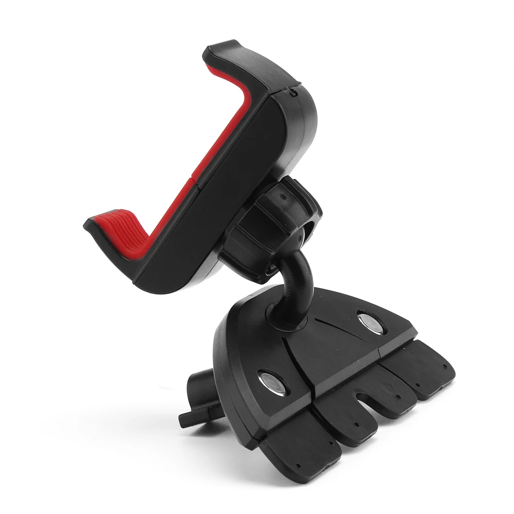 Universalus 360 laipsnių rotuojamas automobilio telefono laikiklis Mobiliojo telefono stovas veikia daugumos išmaniųjų telefonų GPS įrenginių ventiliacijos angoje