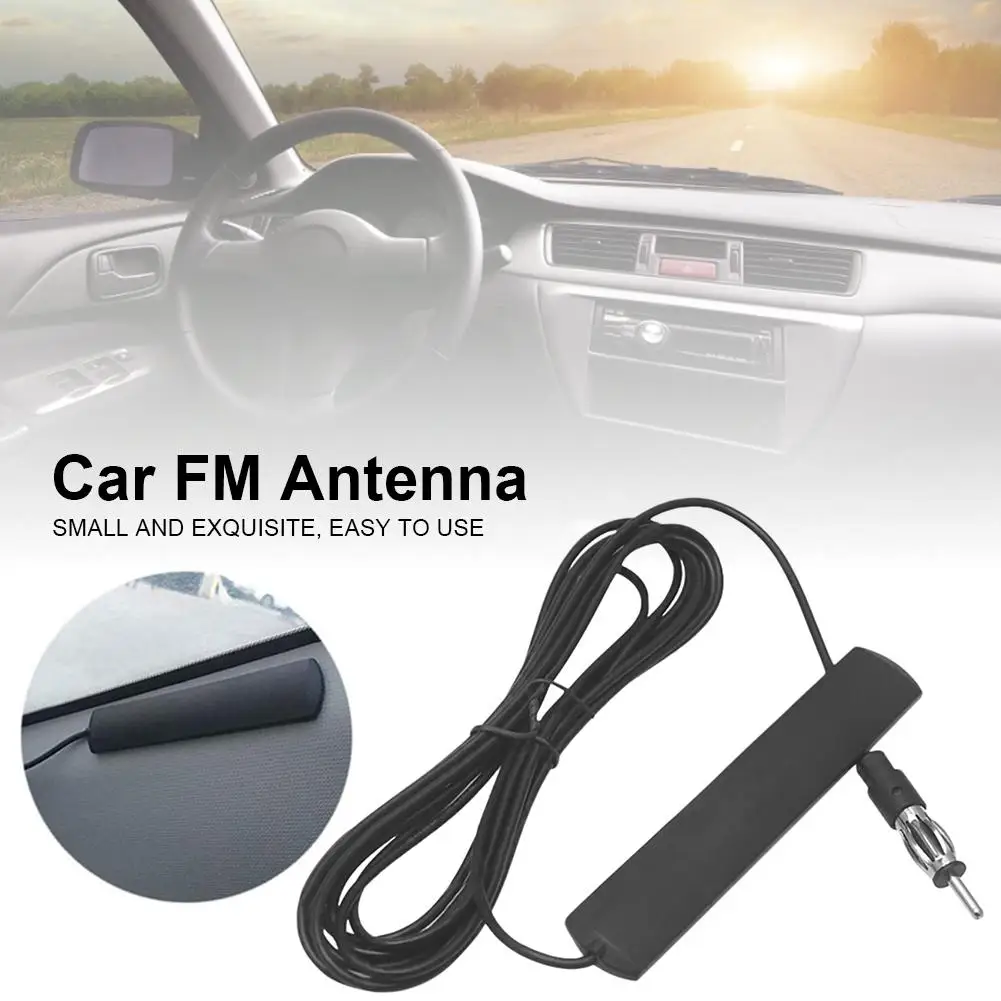Universalus automobilio antenos signalo stiprintuvas AM FM Radijas skirtas 
