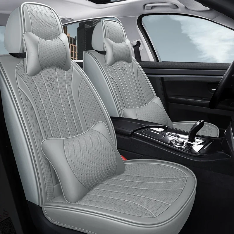 Universalus dirbtinės odos automobilinės sėdynės užvalkalas, skirtas BMW 5 serijos F10 F11 G30 G31 E39 E60 E61 F07 F18 G38 salono aksesuarams
