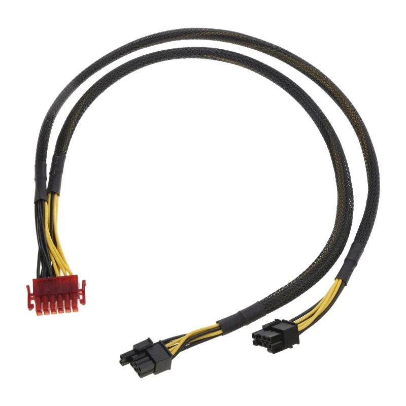  Vaizdo plokštės modulio kabelis 12pin į du PCIE 8pin 6+2Pin Enermax PSU modulinis 87HC