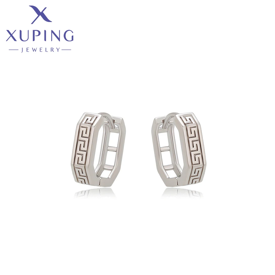 Xuping Jewelry New Arrival Charms Fashion Special Moteriškas auskaras su aukso spalvos X000777847