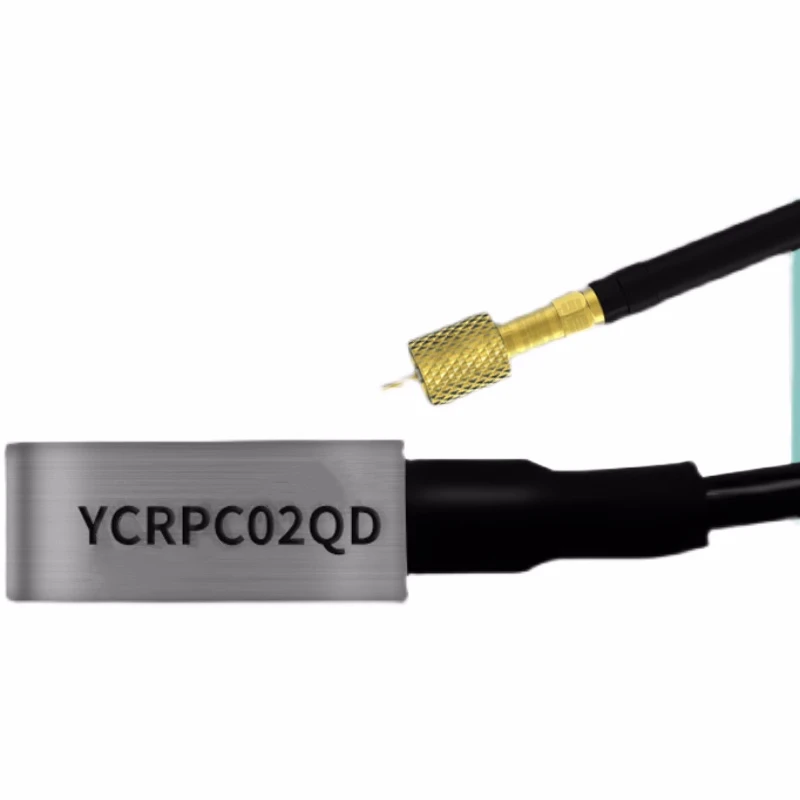 YCRPC02QD pjezoelektrinis pagreičio jutiklis PE įkrovos tipas Didelio poveikio vibracijos matavimo jautrumas yra didelis