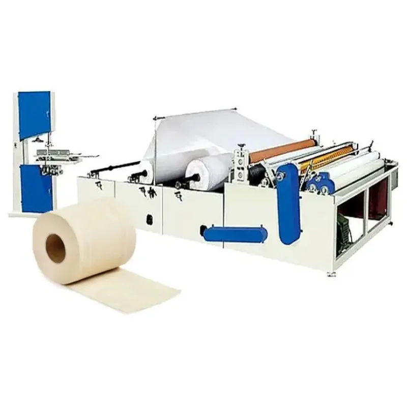 YG Aukštos kokybės tualetinio popieriaus gamybos mašinų pjaustymo ir lankstymo pakuočių gamybos linija Audinių popieriaus ritinių apdorojimo įranga